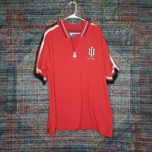 Vintage Starter mens IU Indiana Hoosiers  warm up shooting basketball  shirt XL